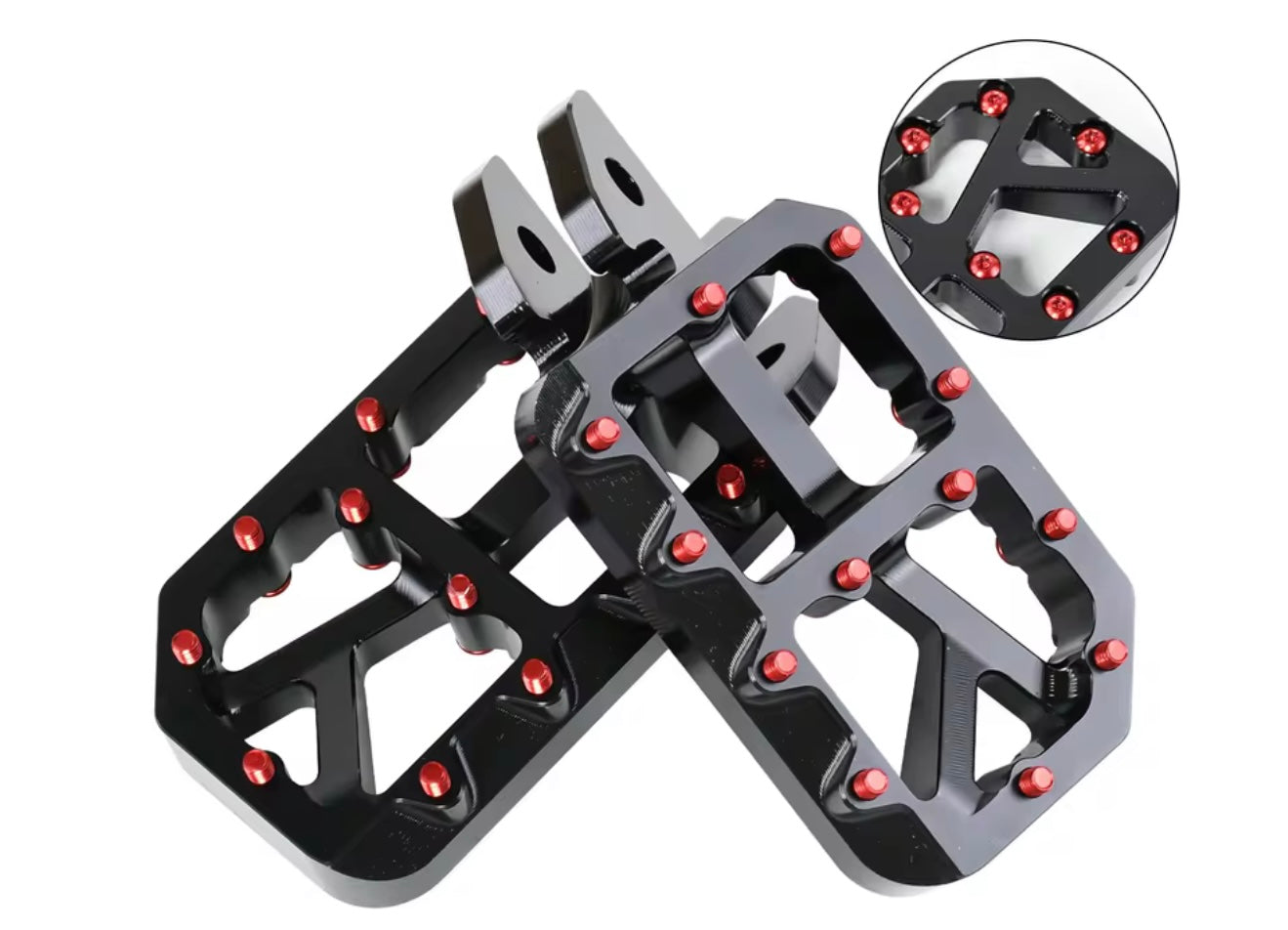 Black Foot Pegs