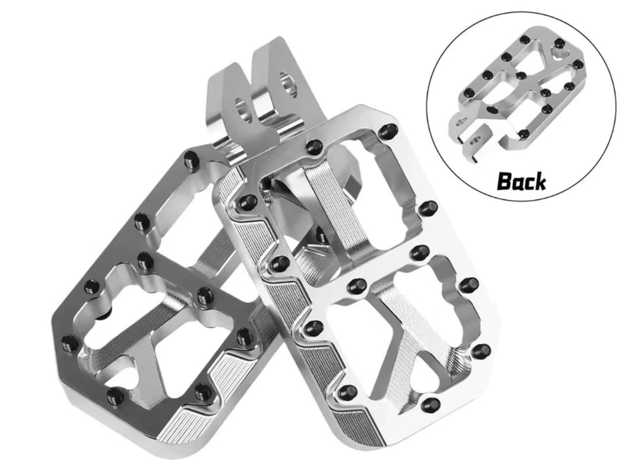 Silver Foot Pegs