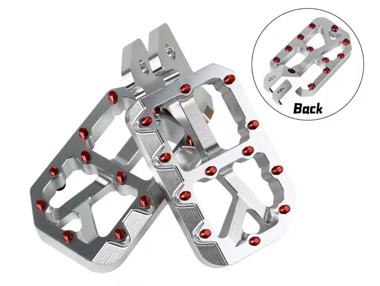 Silver Foot Pegs