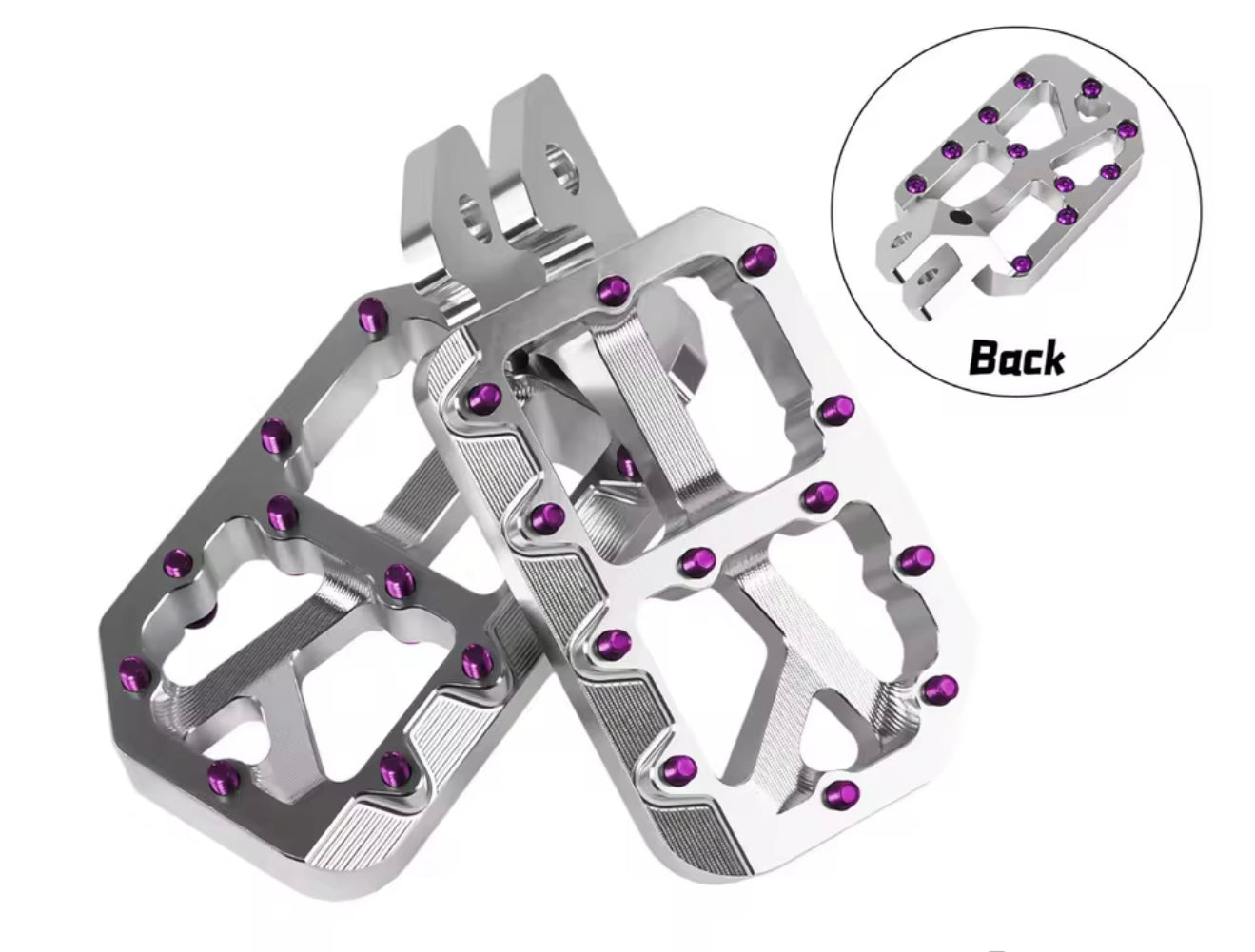 Silver Foot Pegs